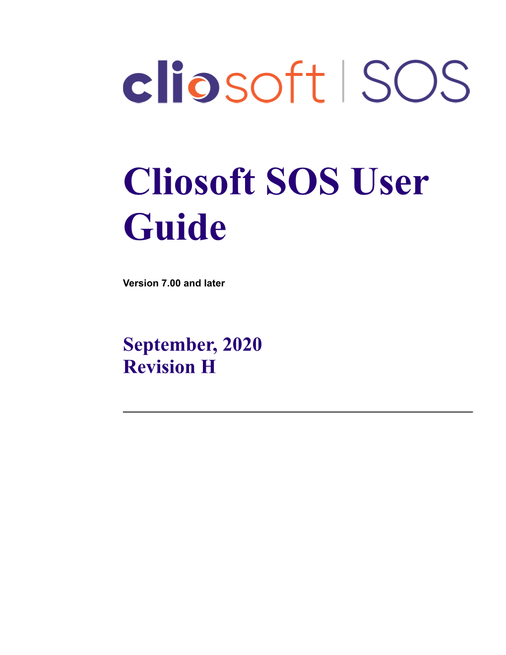 Cliosoft SOS User Guide