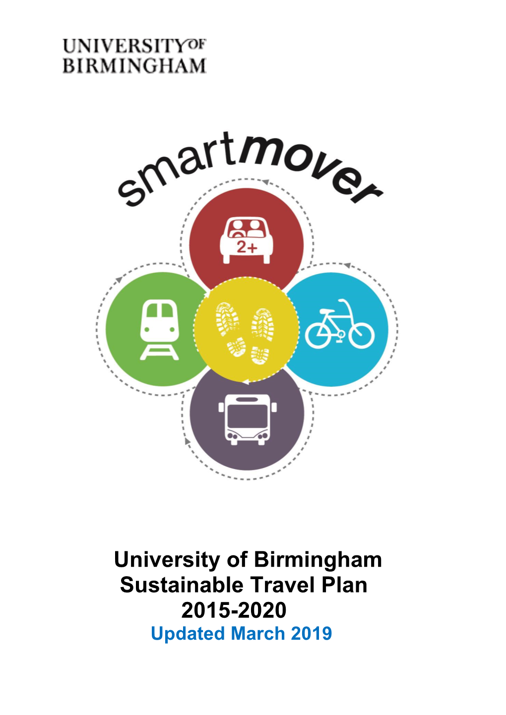 University of Birmingham Sustainable Travel Plan 2015-2020 Updated March 2019
