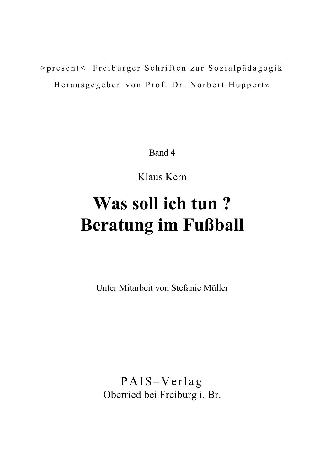 Beratung Im Fußball