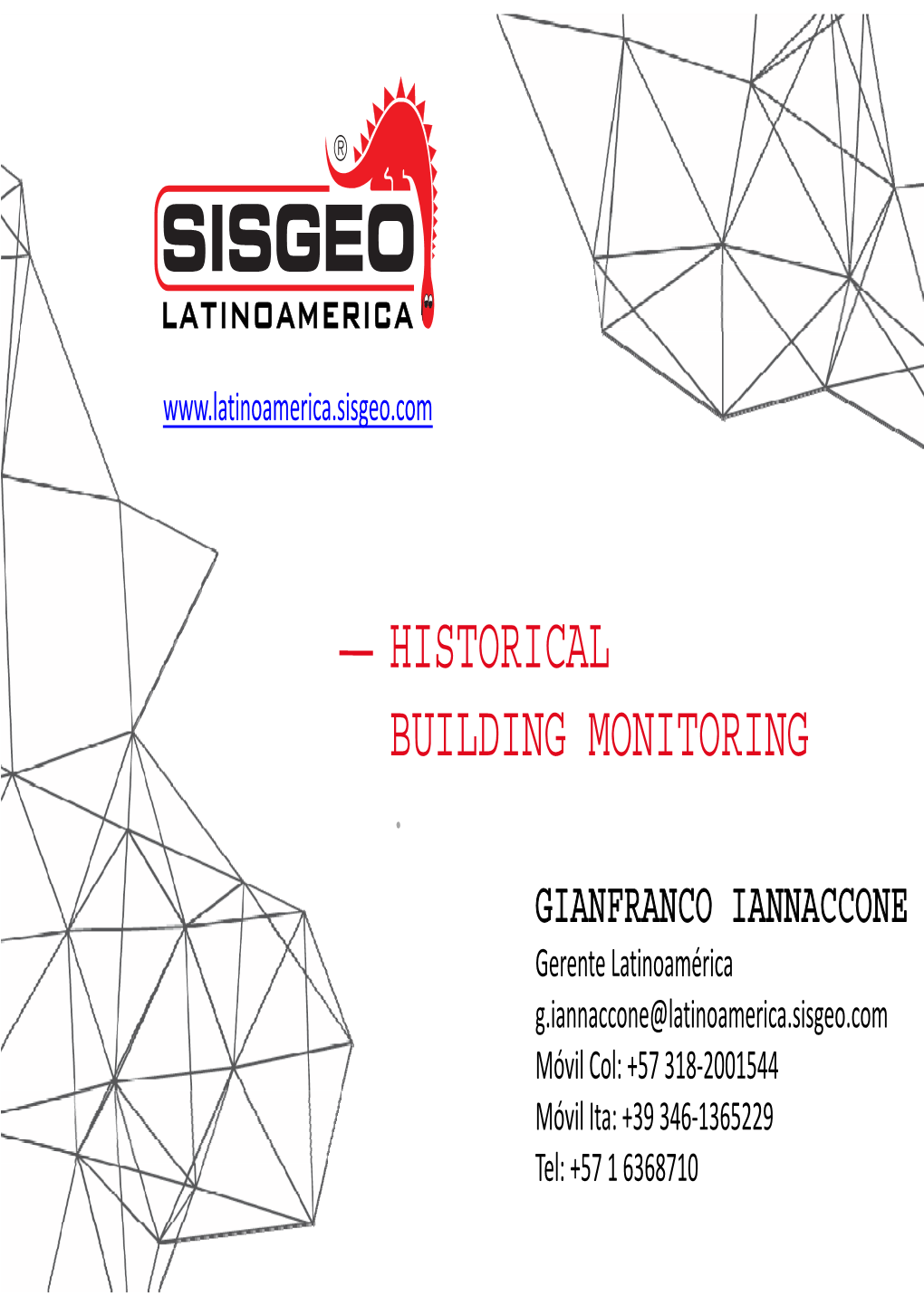 Historical Building Monitoring