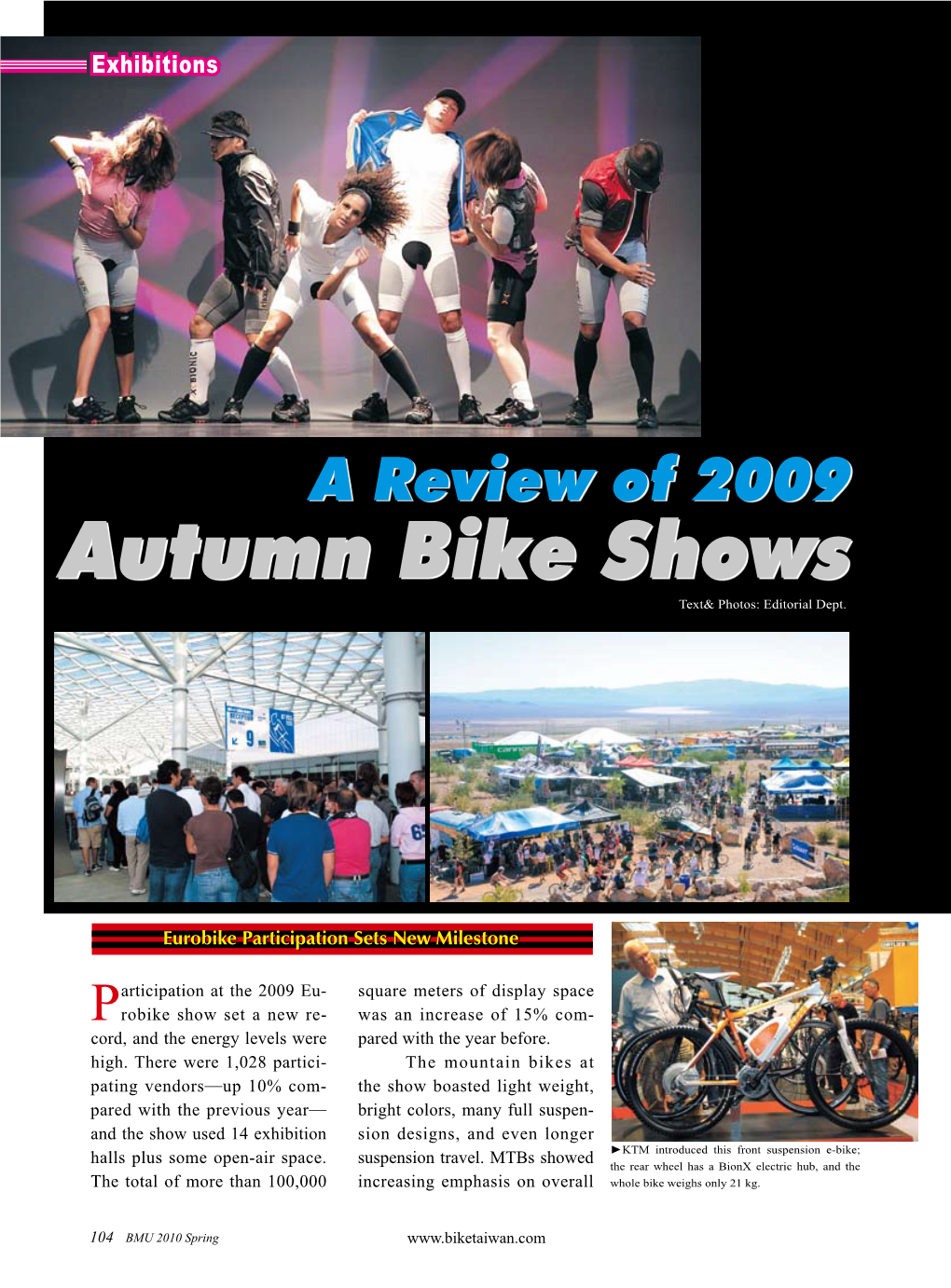 Autumn Bike Shows Text& Photos: Editorial Dept