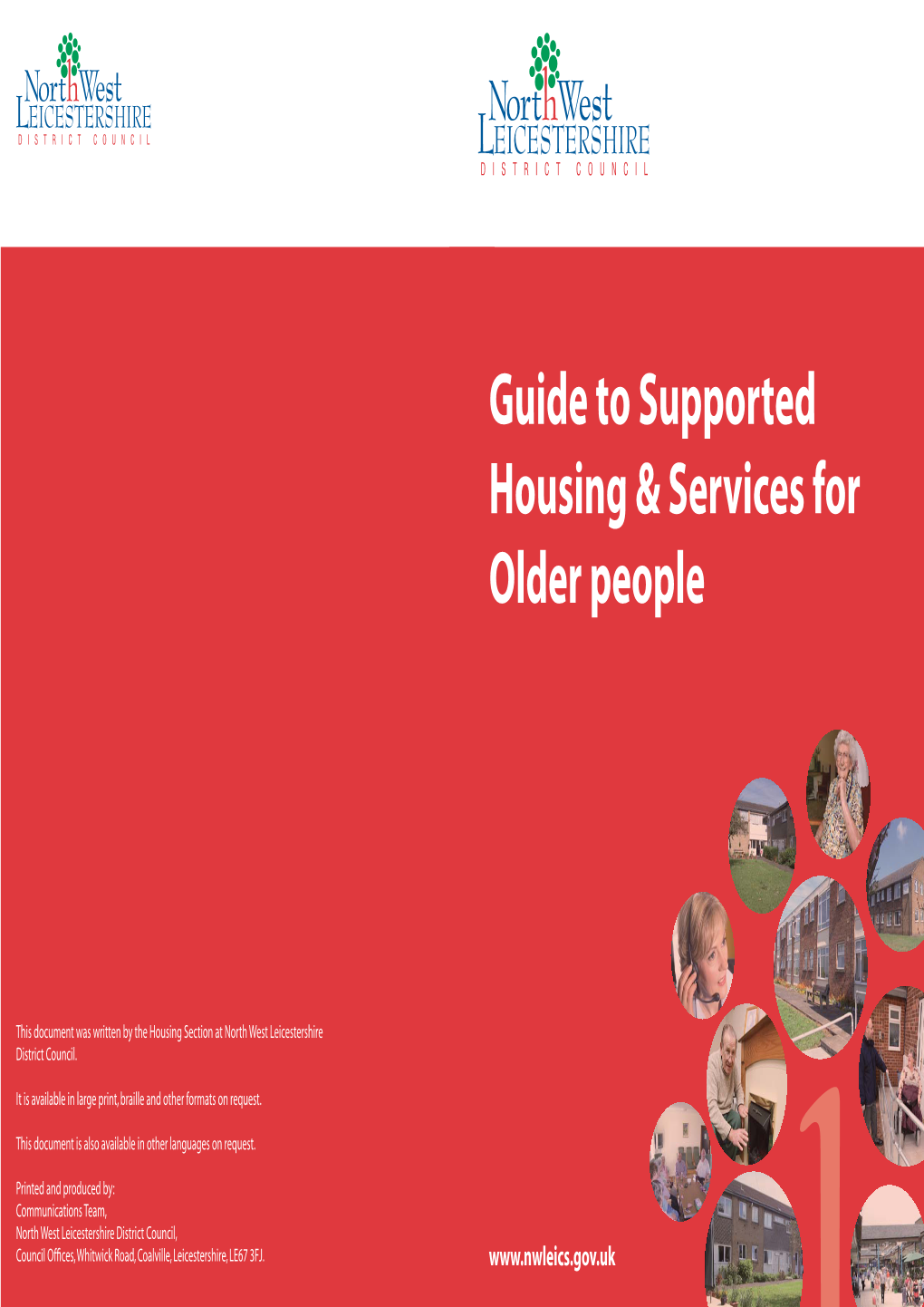 Guide to Supported Housing & Services for Older People