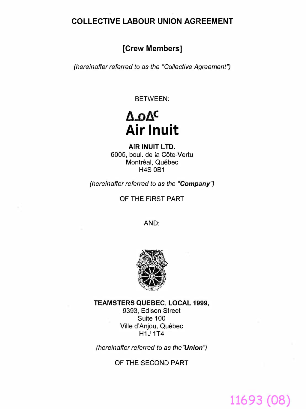 1Jjflc Air Inuit AIR INUIT LTD