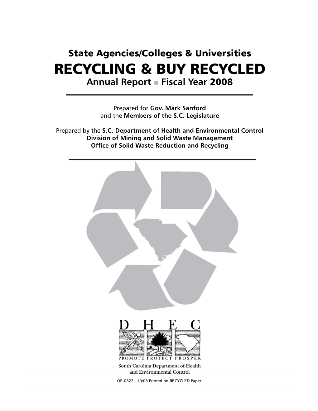 Recycling & Buy Recycled