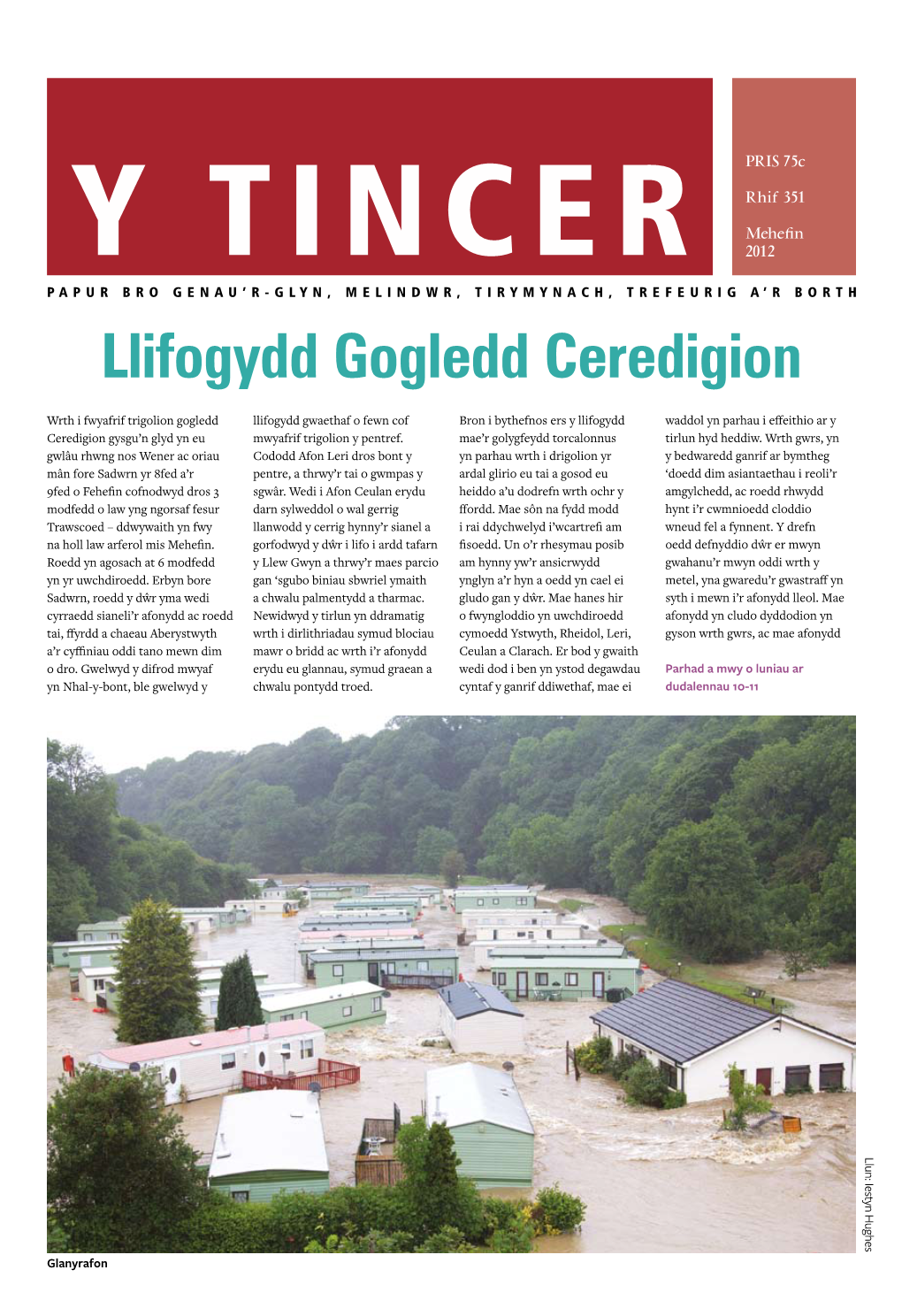 Llifogydd Gogledd Ceredigion