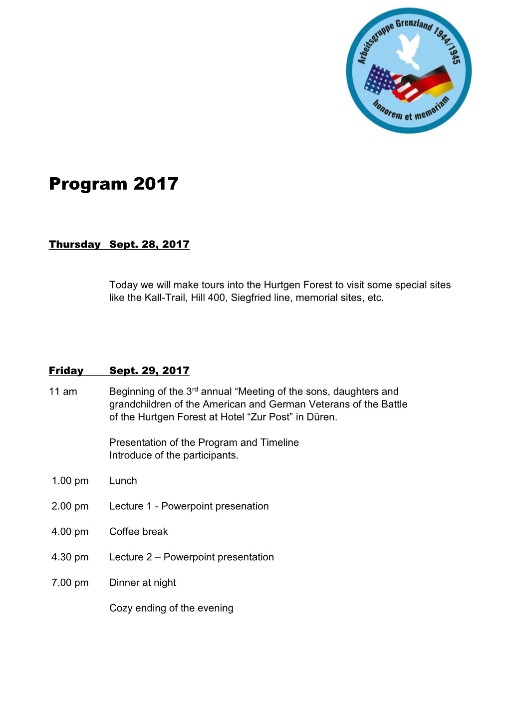 Program 2017