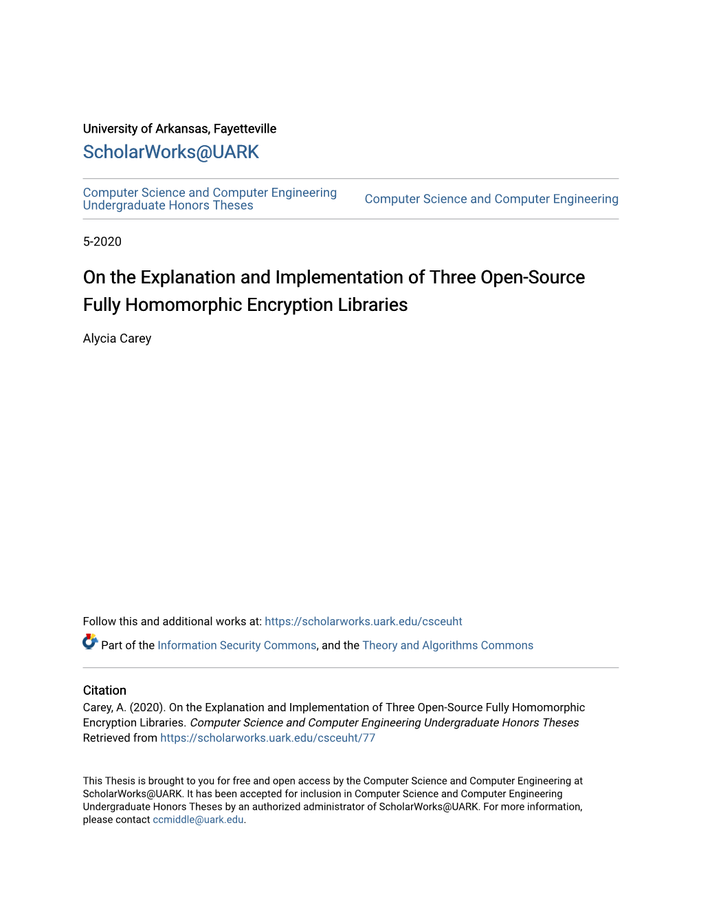 On the Explanation and Implementation of Three Open-Source Fully Homomorphic Encryption Libraries