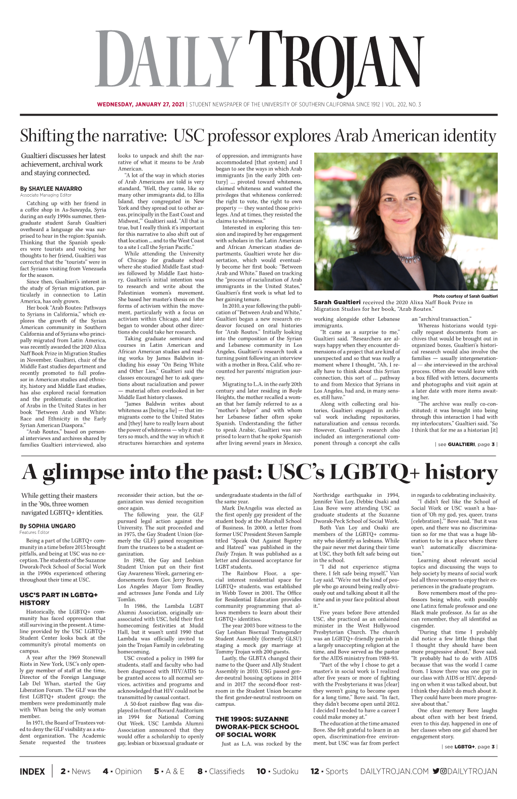 A Glimpse Into the Past: USC's LGBTQ+ History