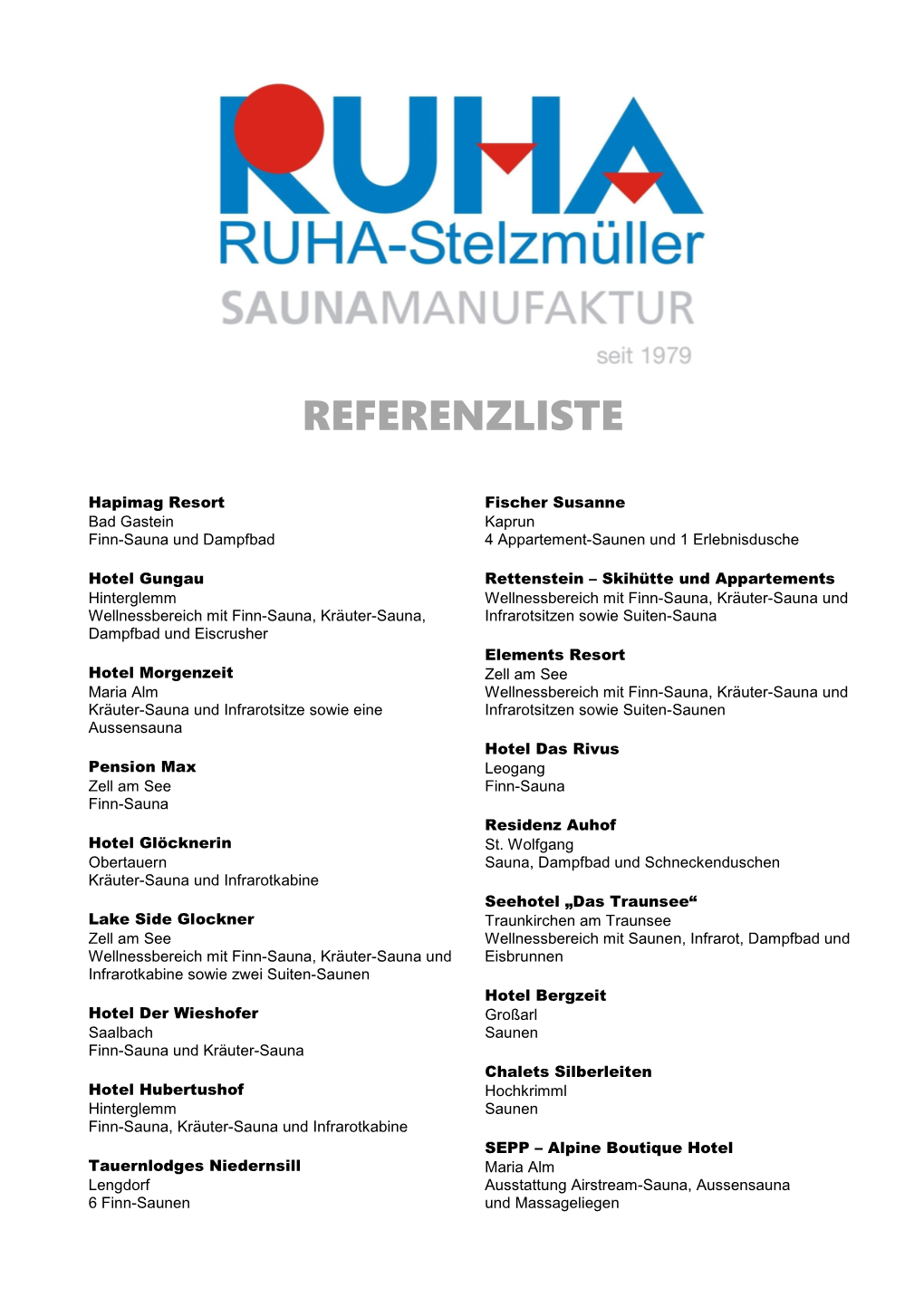 Referenzliste