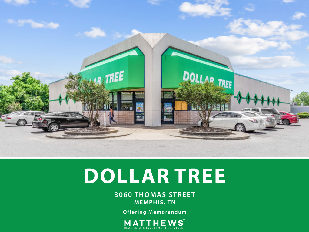 Dollar Tree | 3060 THOMAS STREET MEMPHIS, TN