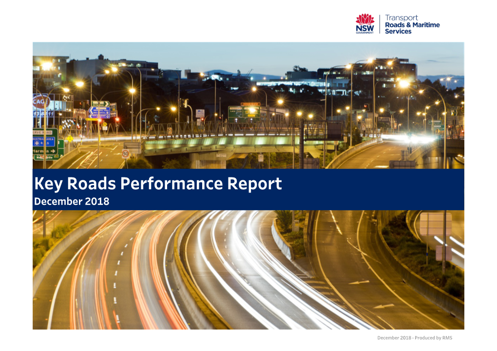 Key Roads Performance Report
