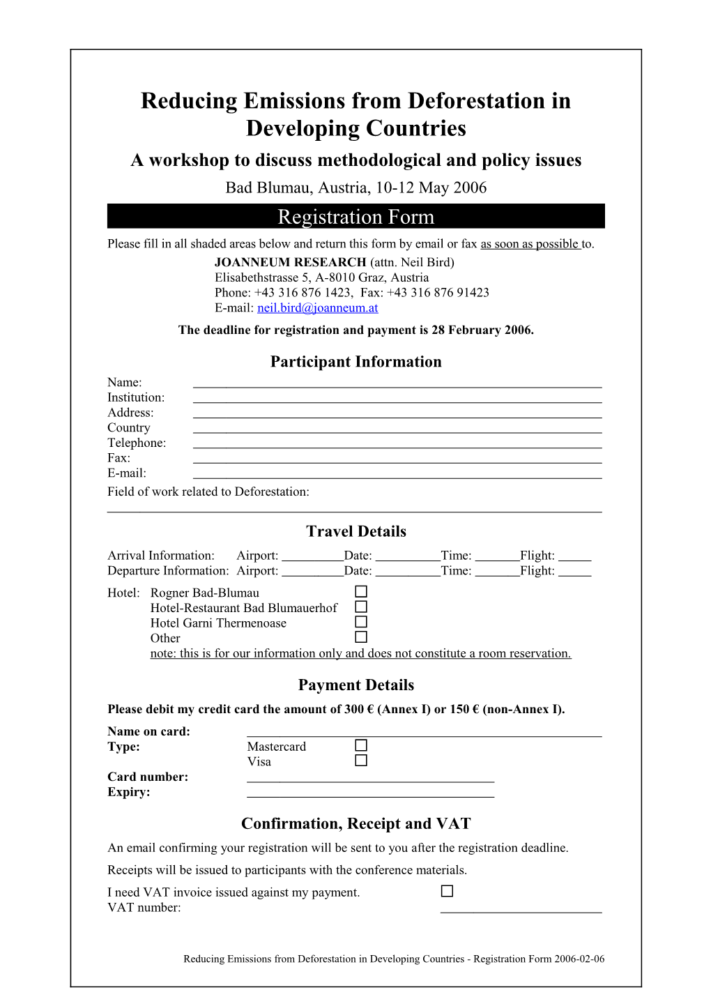 Options for Including LULUCF Activities in a Post-2012 International Climate Agreement