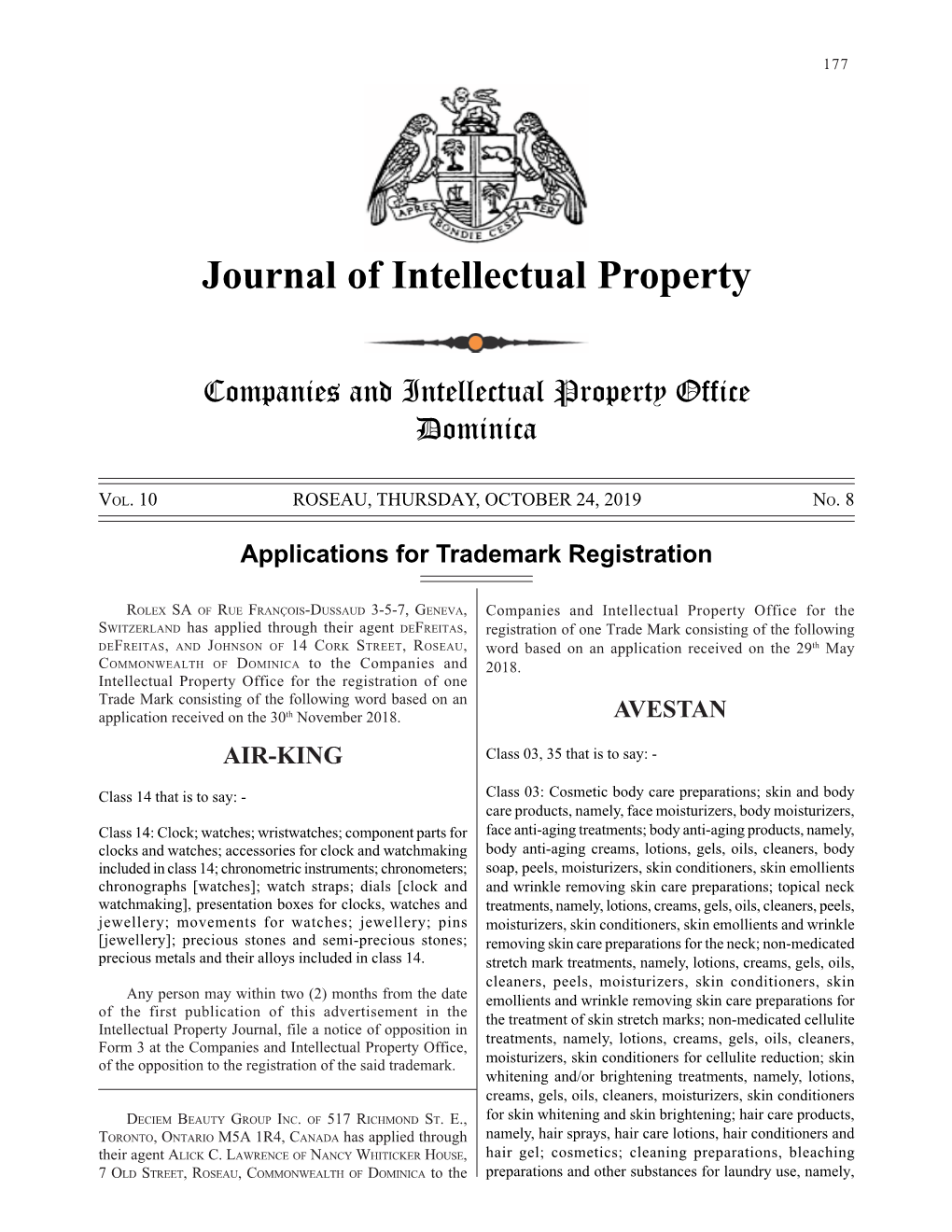 Journ of Intell Prop 8