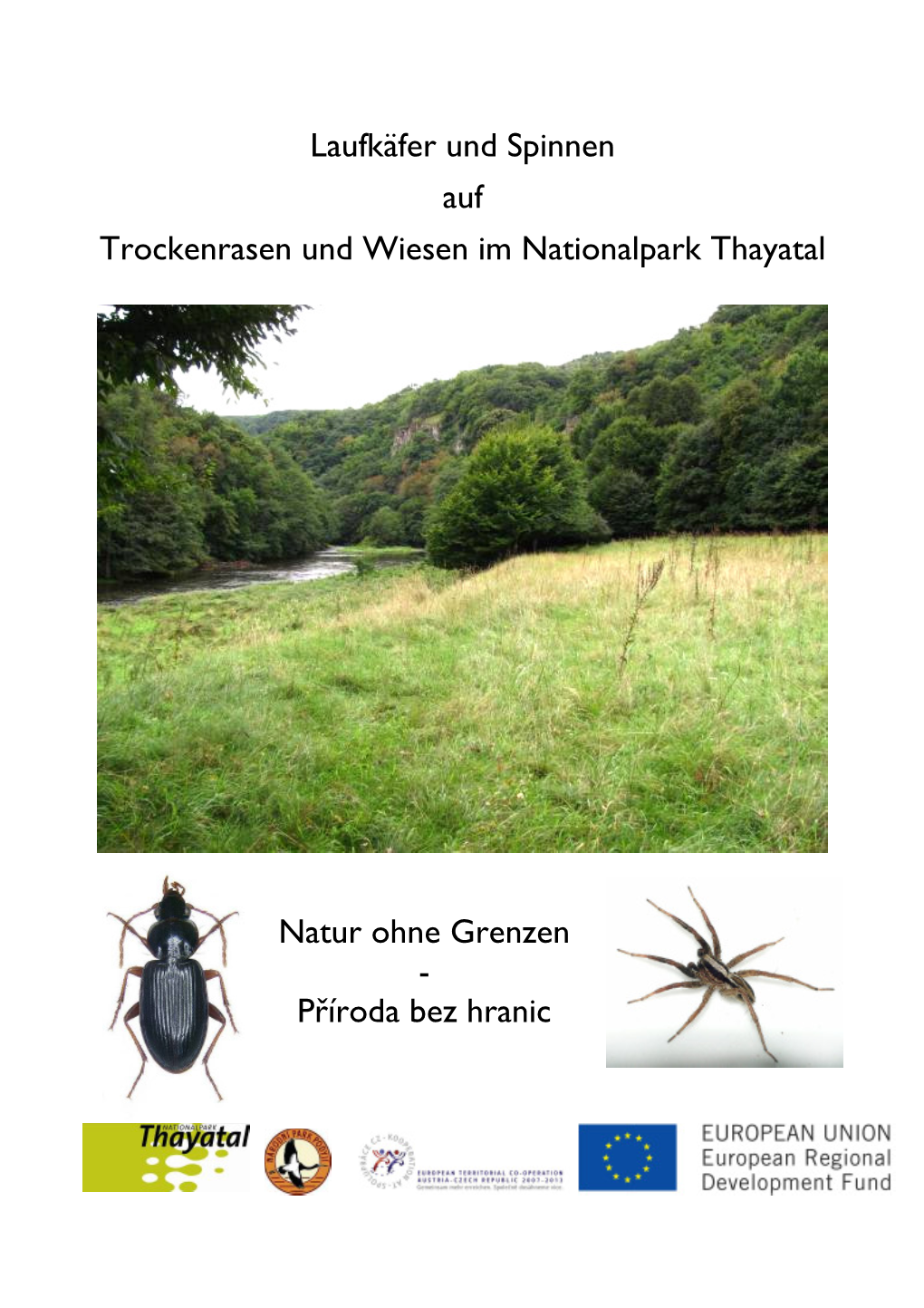 Laufkäfer Und Spinnen Auf Trockenrasen Und Wiesen Im Nationalpark Thayatal