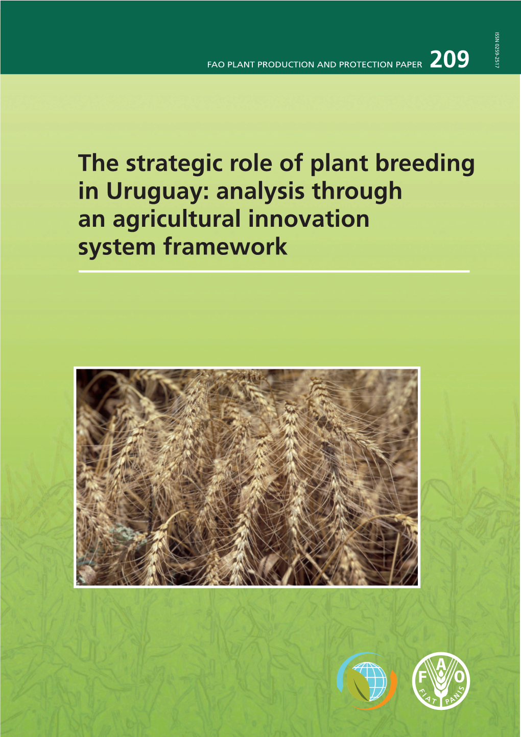 The Strategic Role of Plant Breeding in Uruguay: Analysis Through an Agricultural Innovation System Framework