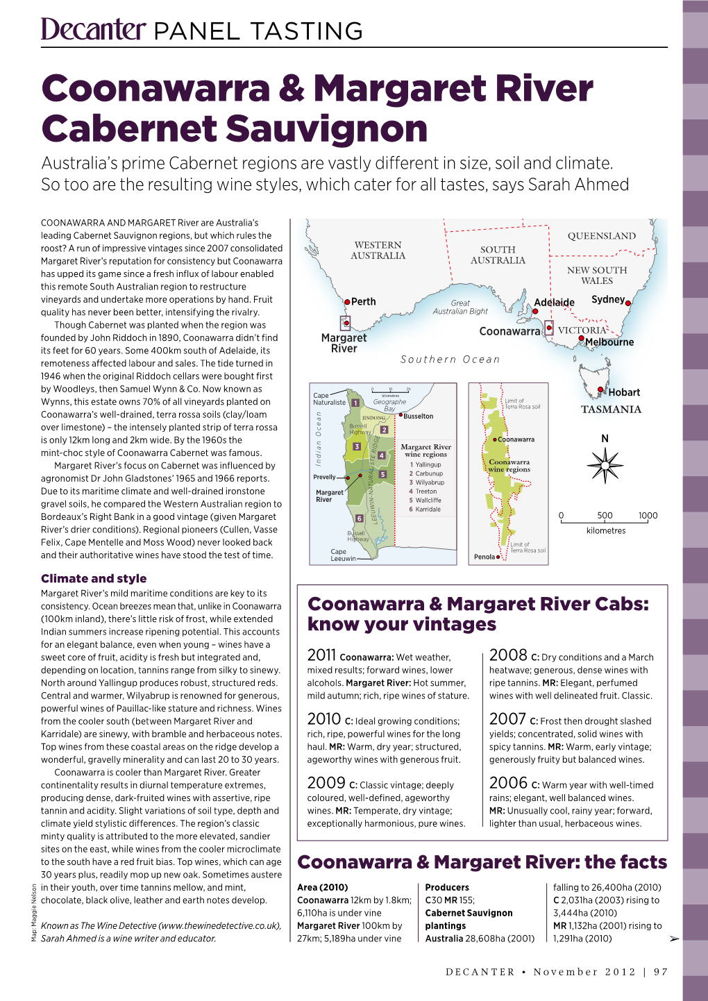 Coonawarra & Margaret River Cabernet Sauvignon