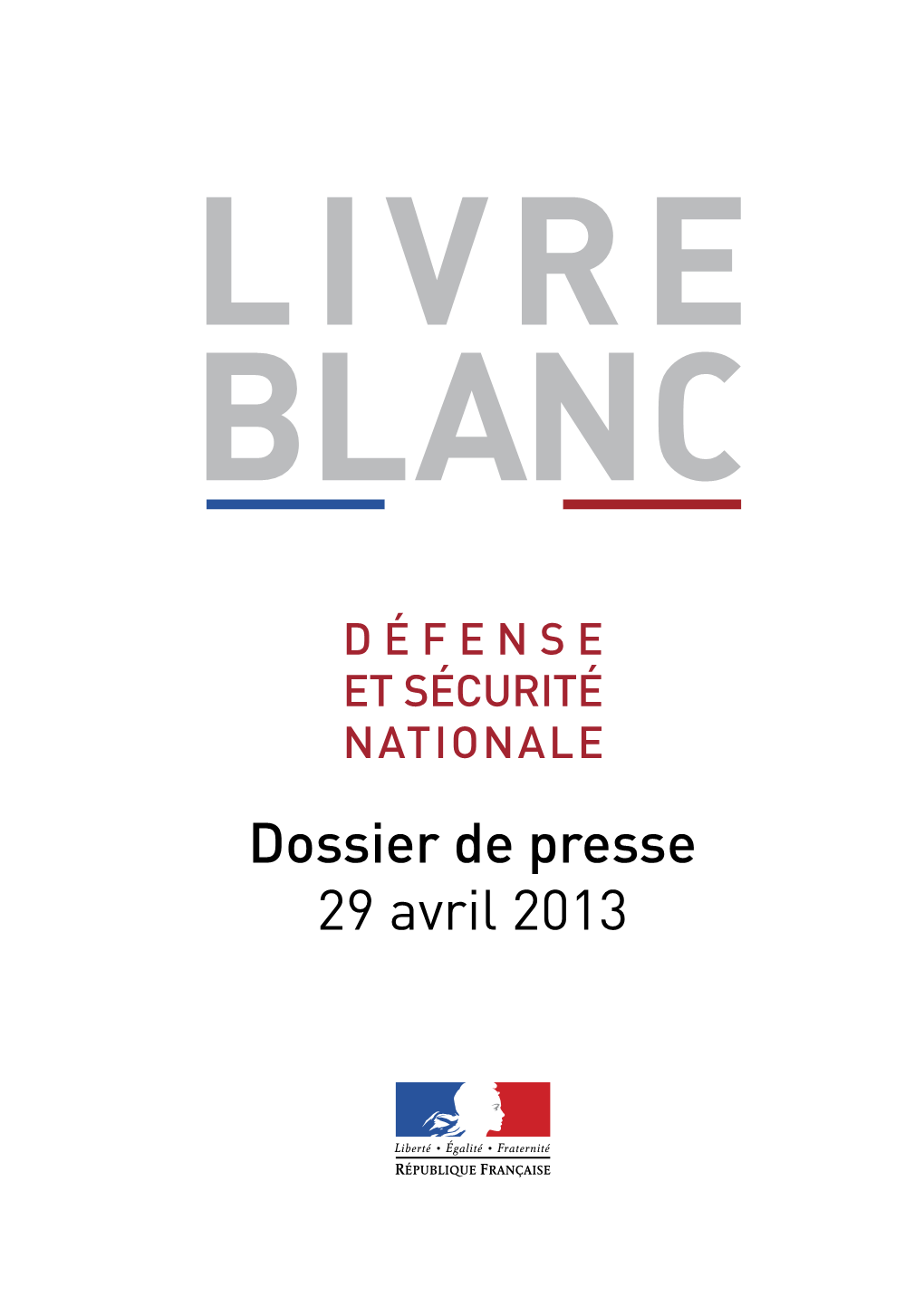 Dossier De Presse 29 Avril 2013