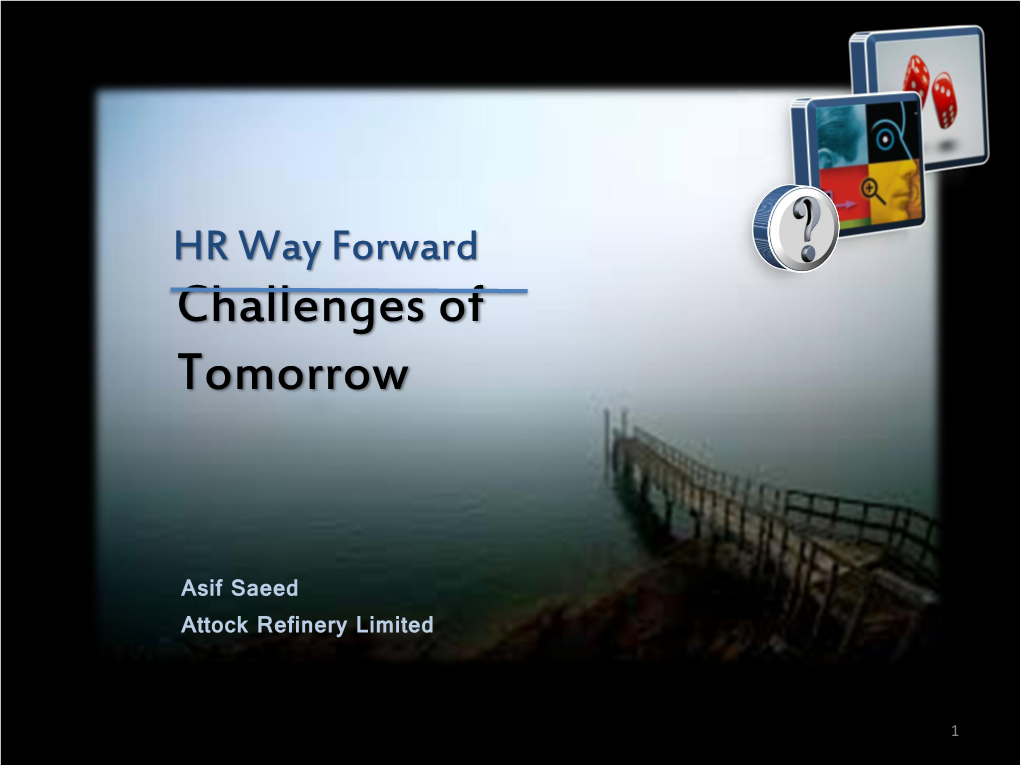 HR Way Forward Challenges of Tomorrow