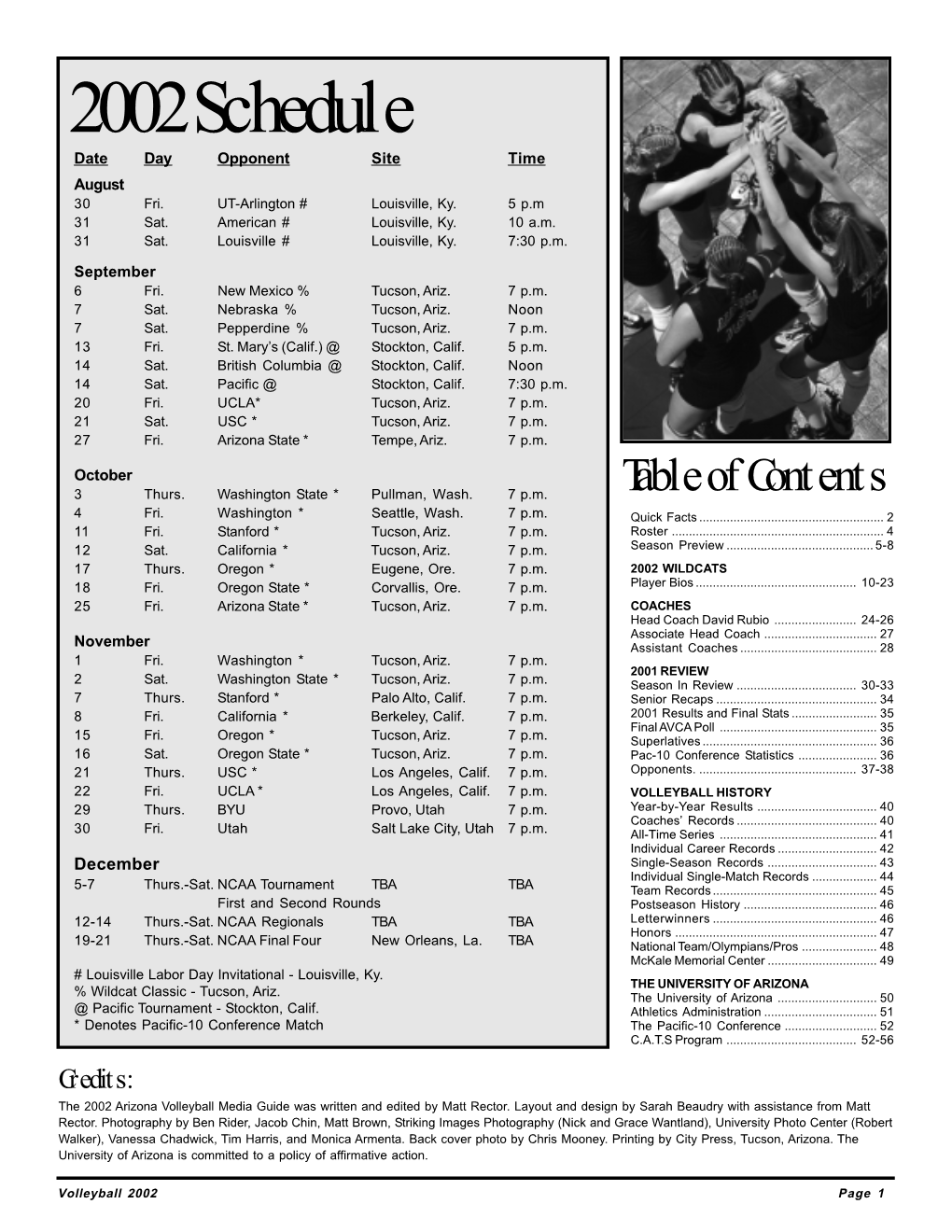 2002 Schedule Date Day Opponent Site Time August 30 Fri