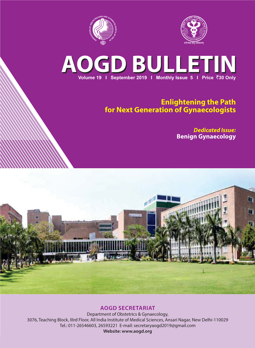 AOGD Bulletin September 2019.Indd