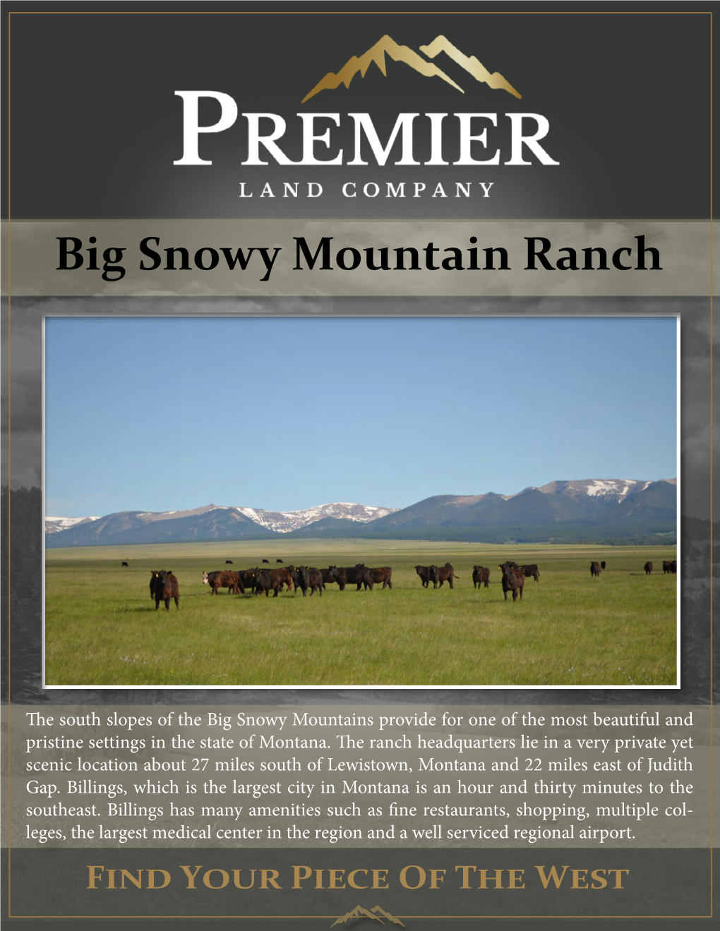 Big Snowy Mountain Ranch