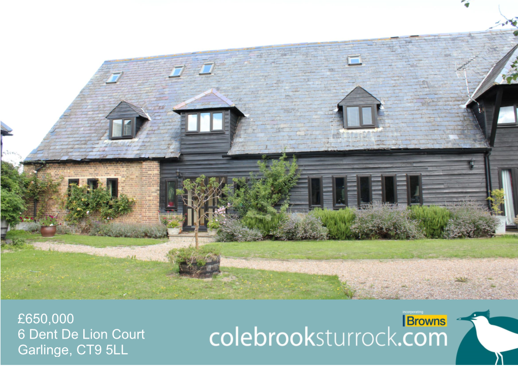 6 Dent De Lion Court, Garlinge Exceptional Barn Conversion in a Semi Rural Location