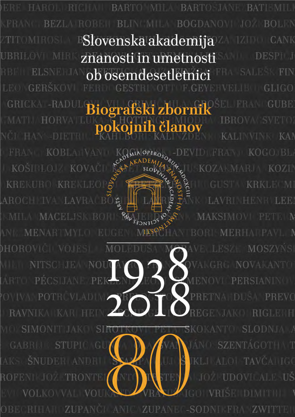 SAZU Ob 80 Letnici-Biografski Zbornik Pokojnih Članov 2018-Highres2.Pdf