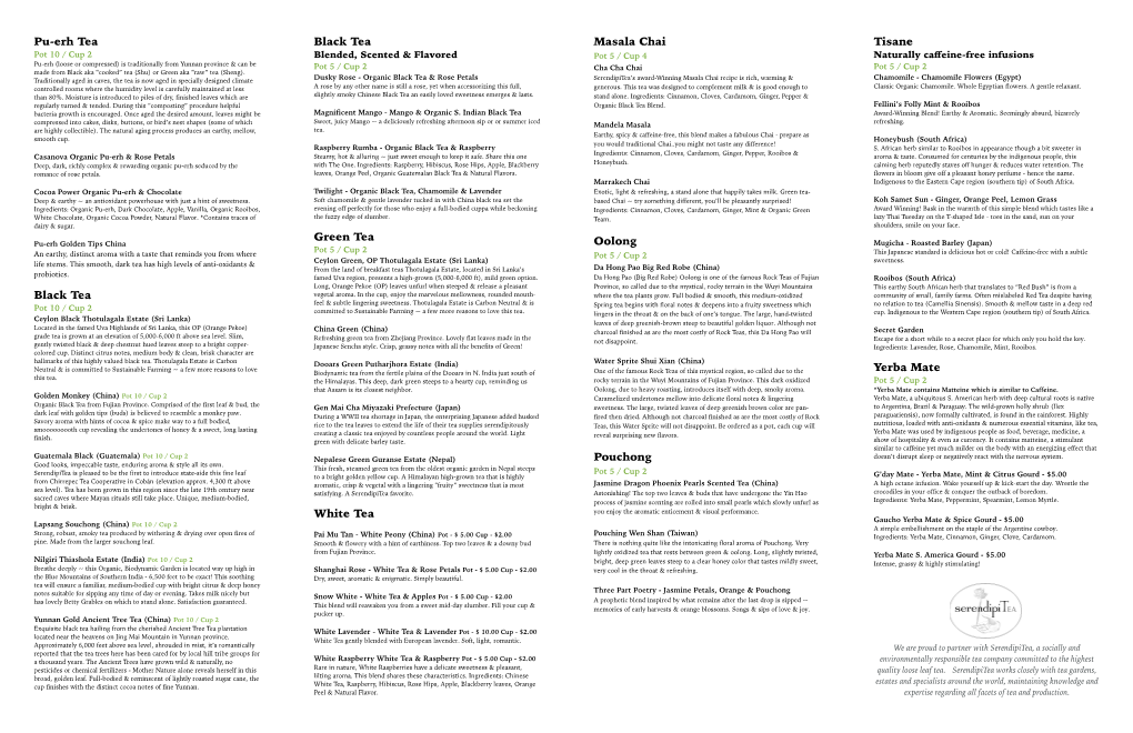 Tea List.Pages