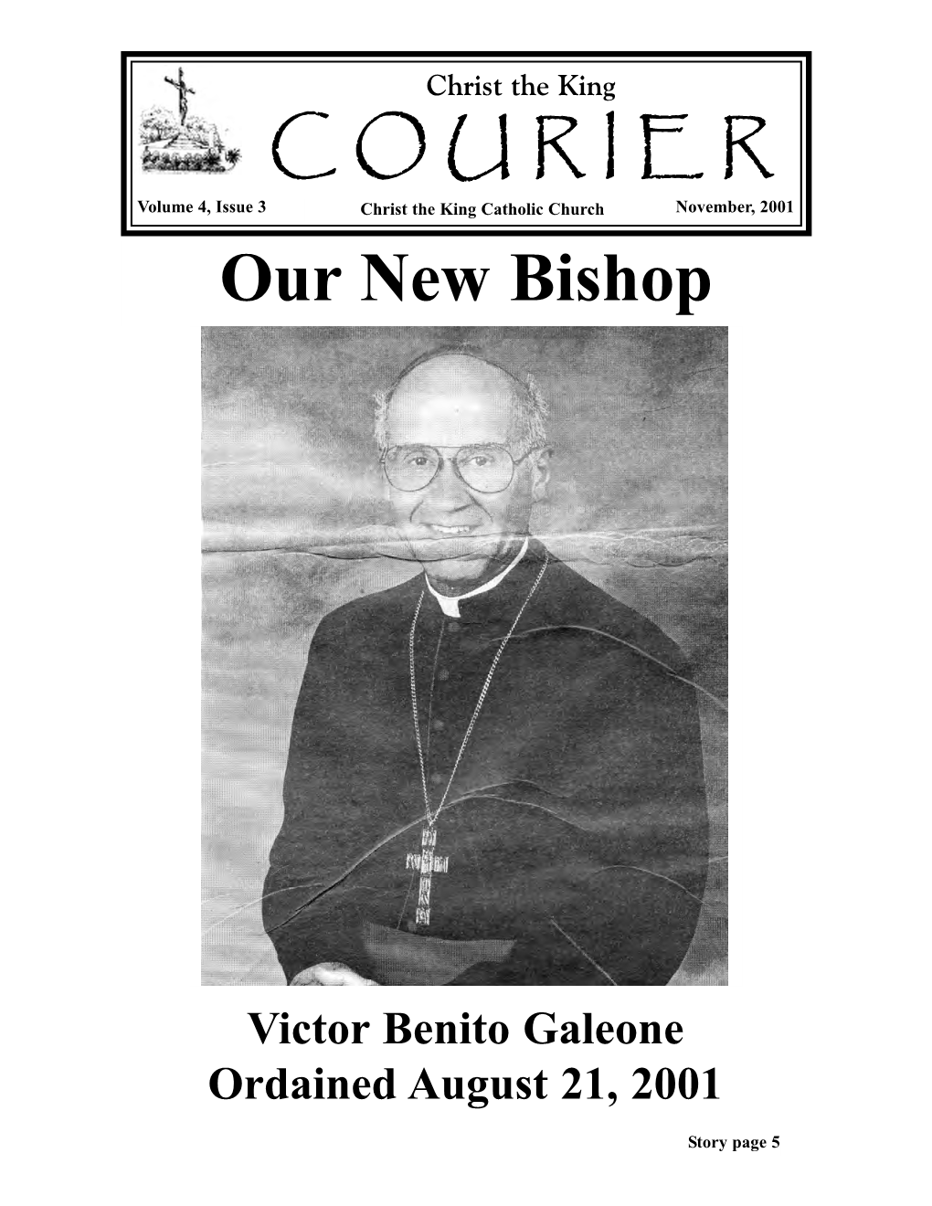 Courier Our New Bishop