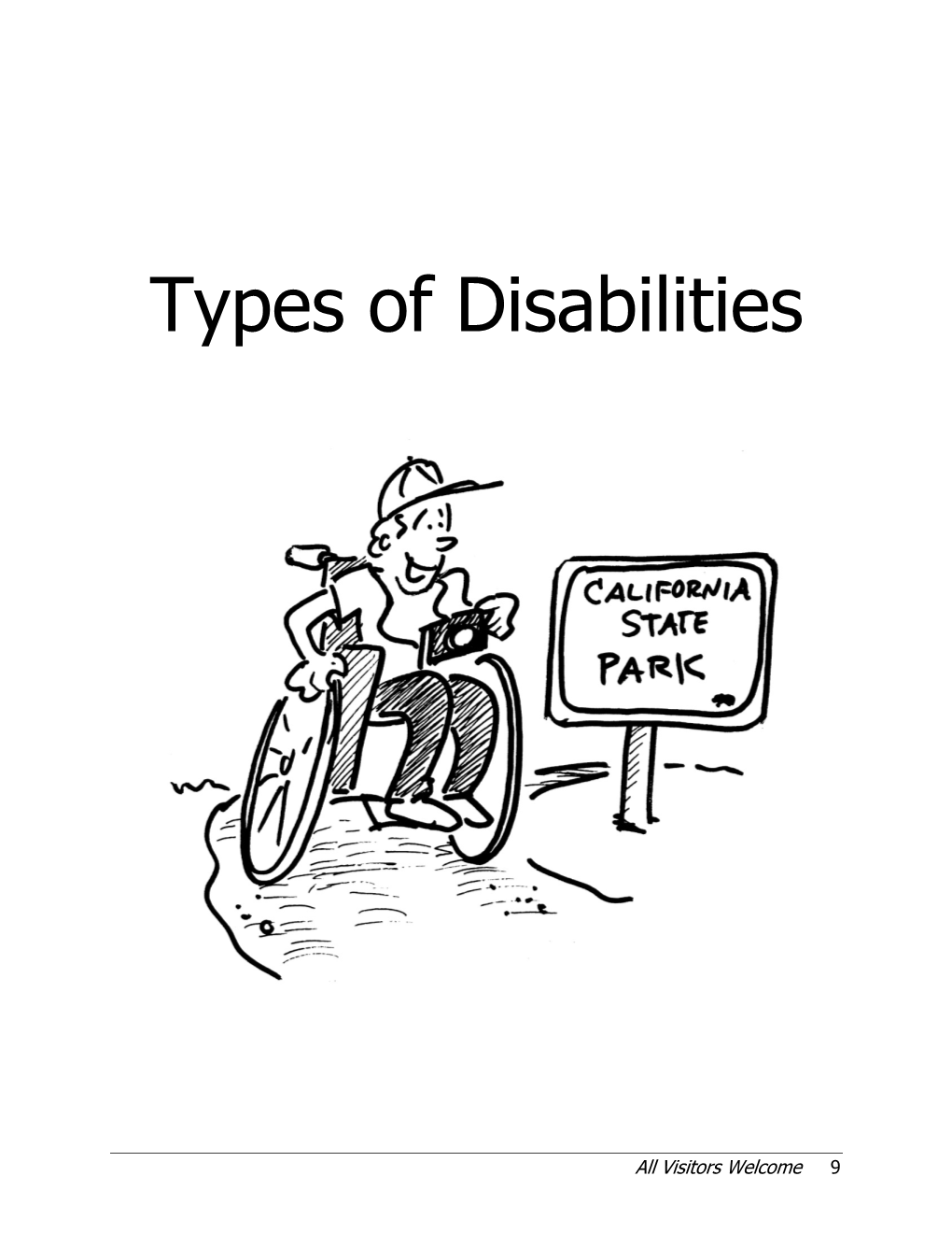 Types of Disabilities