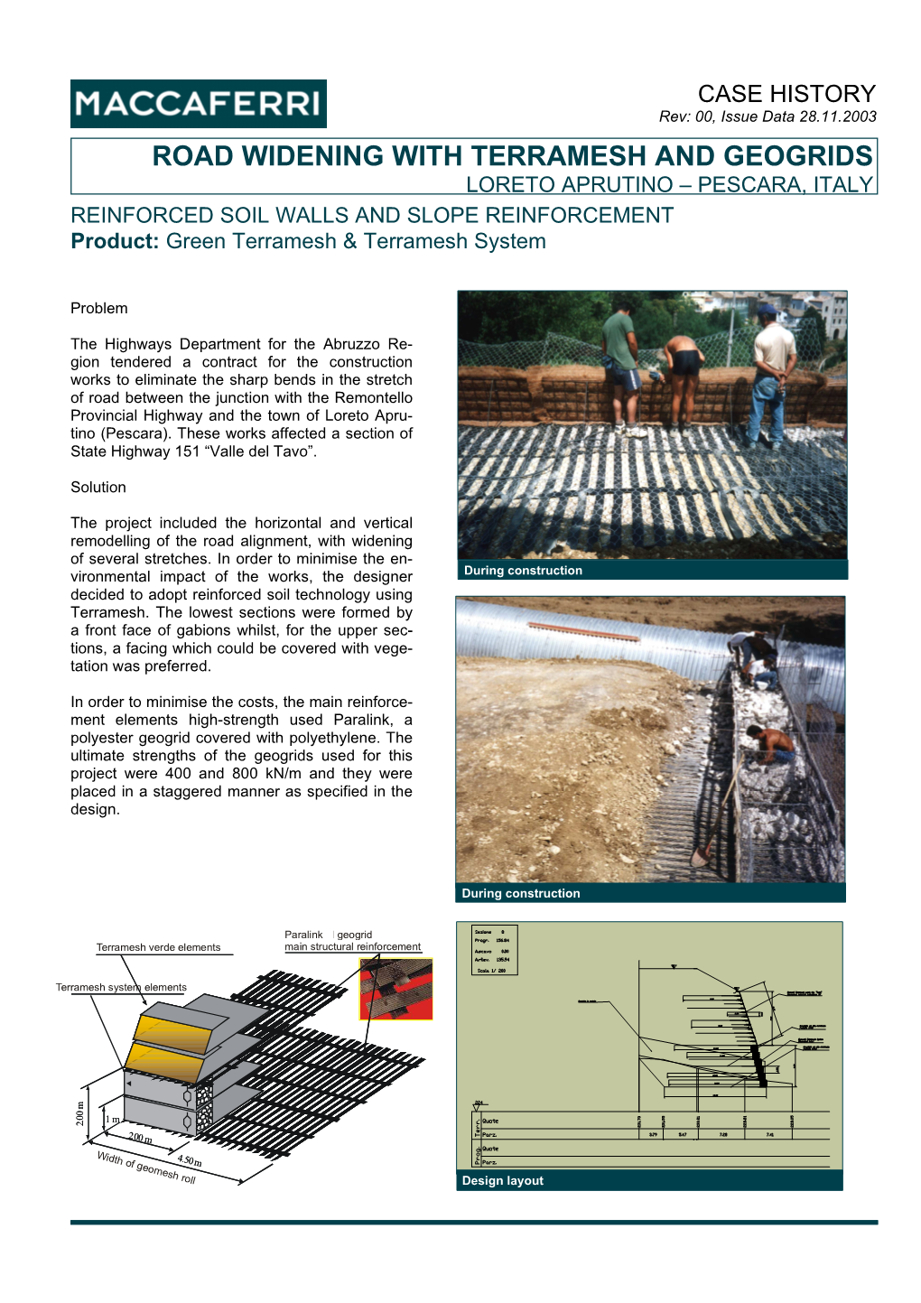 CH-ITA TR Paramesh Reinforced Slope in Loreto a CH EN