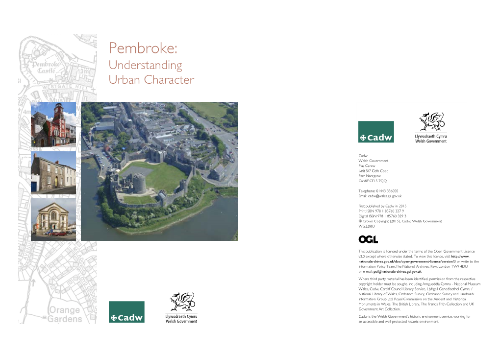 Pembroke: Understanding Urban Character