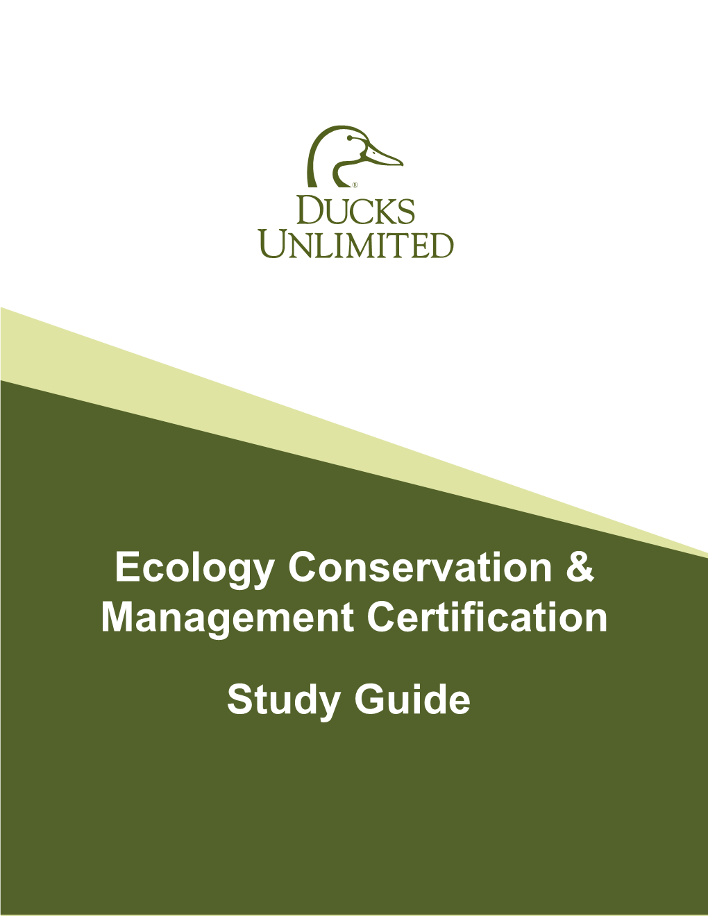 Ecology Conservation & Management Certification Study Guide