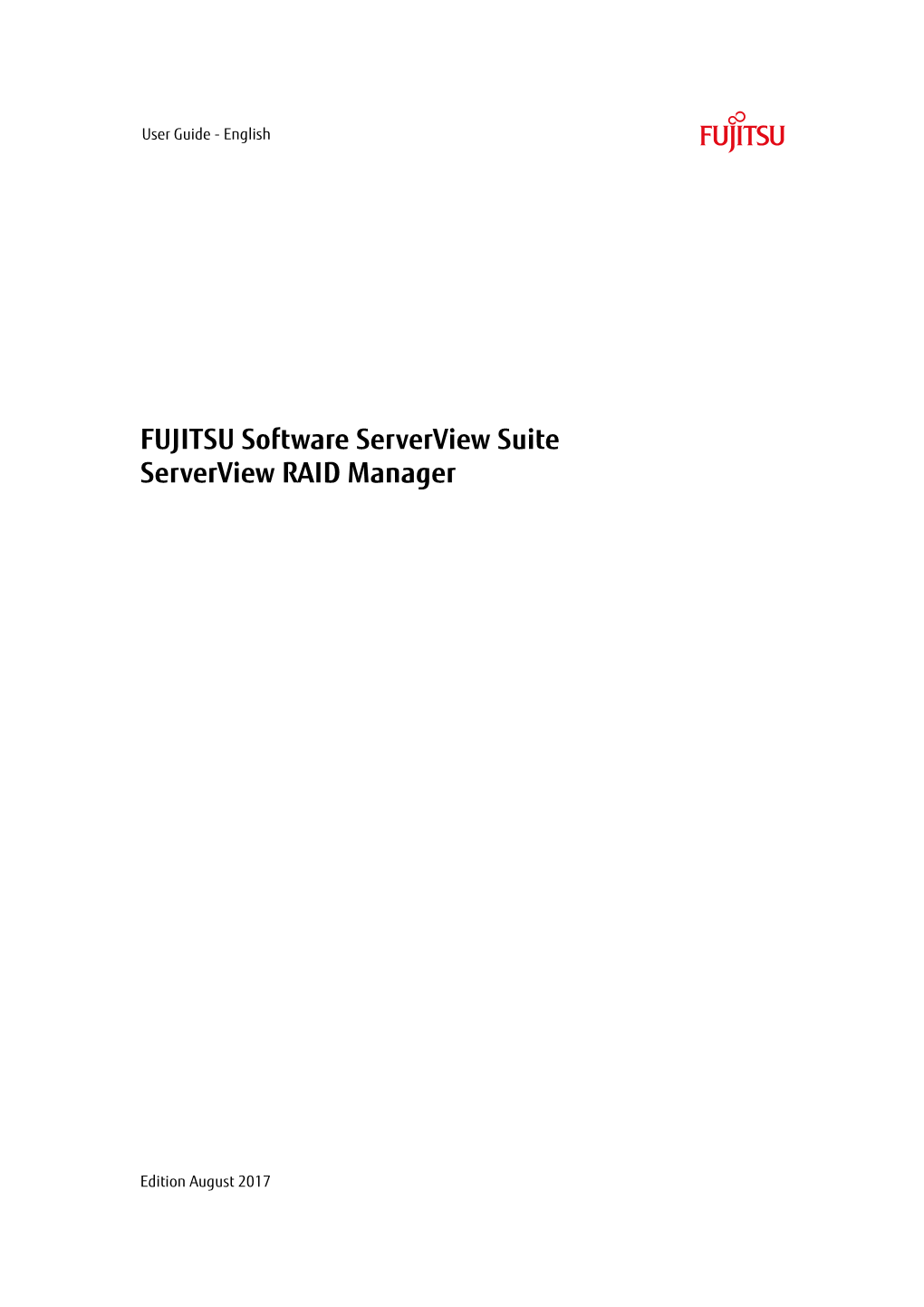 Serverview RAID Manager