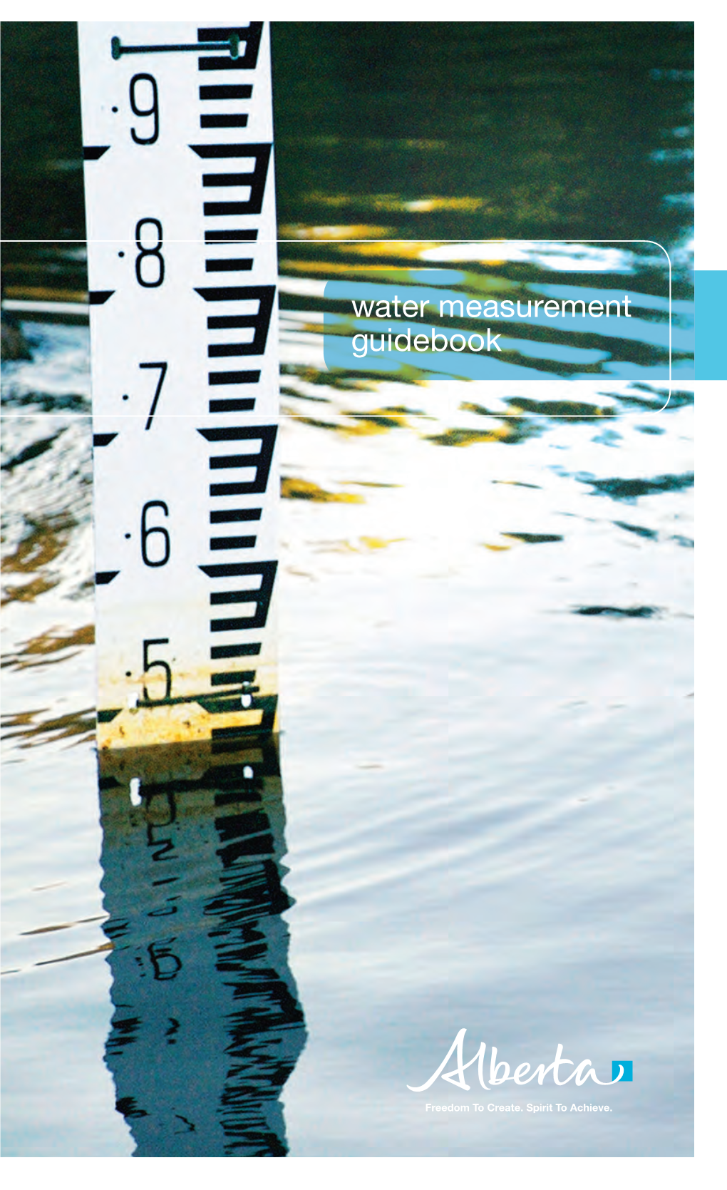 Water Measurement Guidebook TABLE of CONTENTS