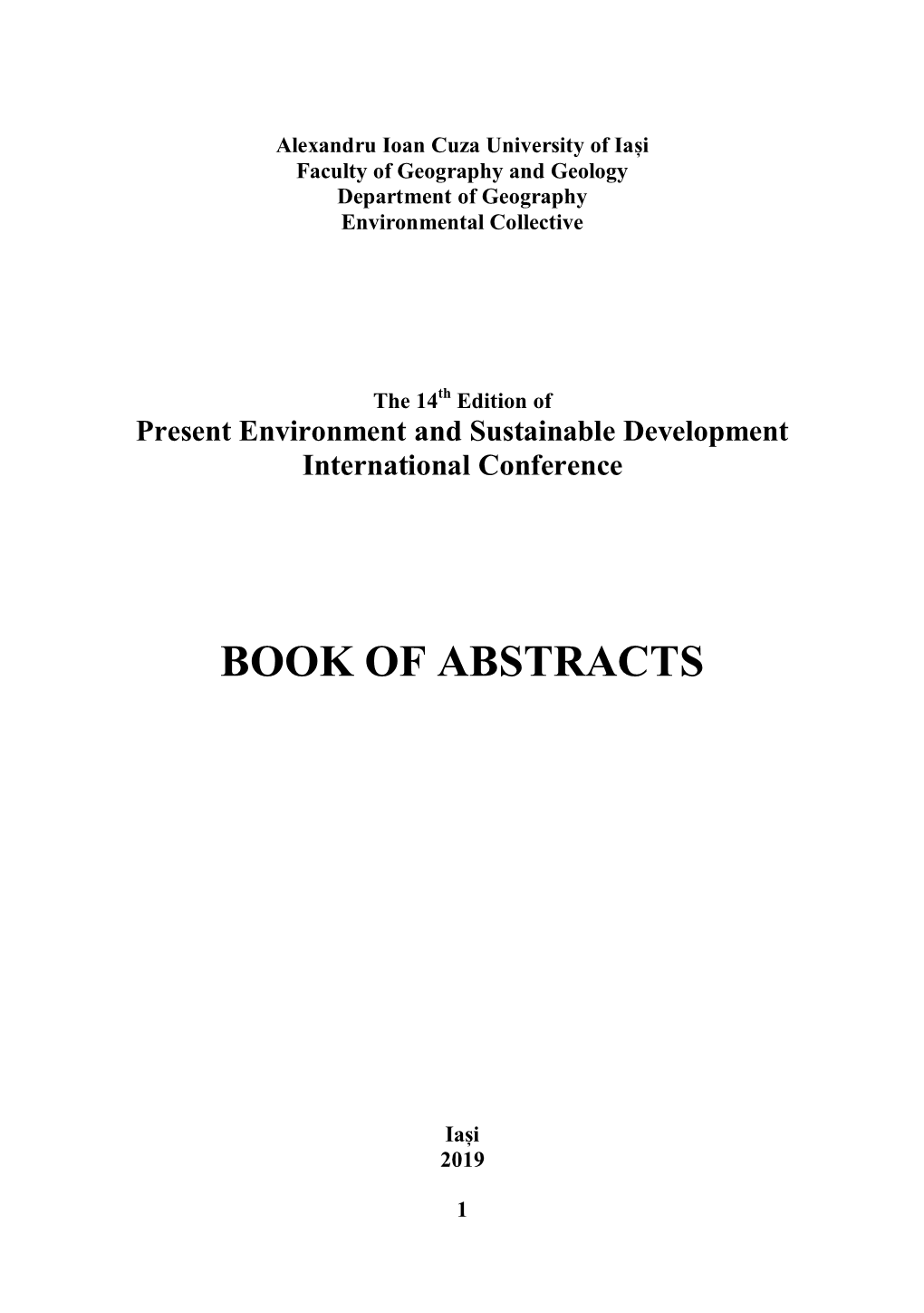 Book-Of-Abstracts-PESD 2019.Pdf