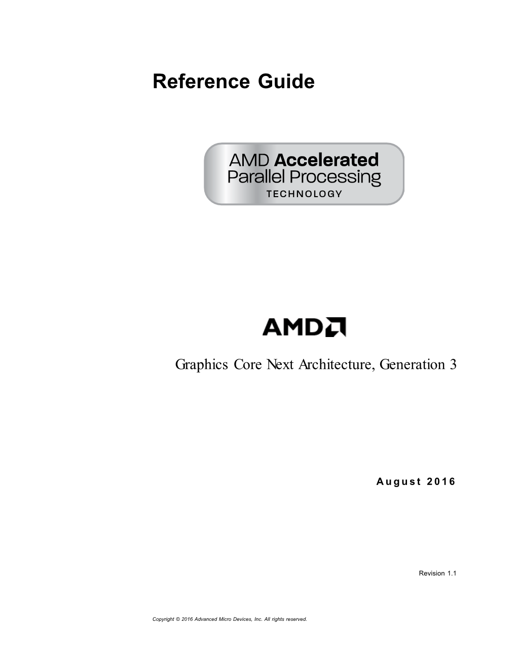 Reference Guide