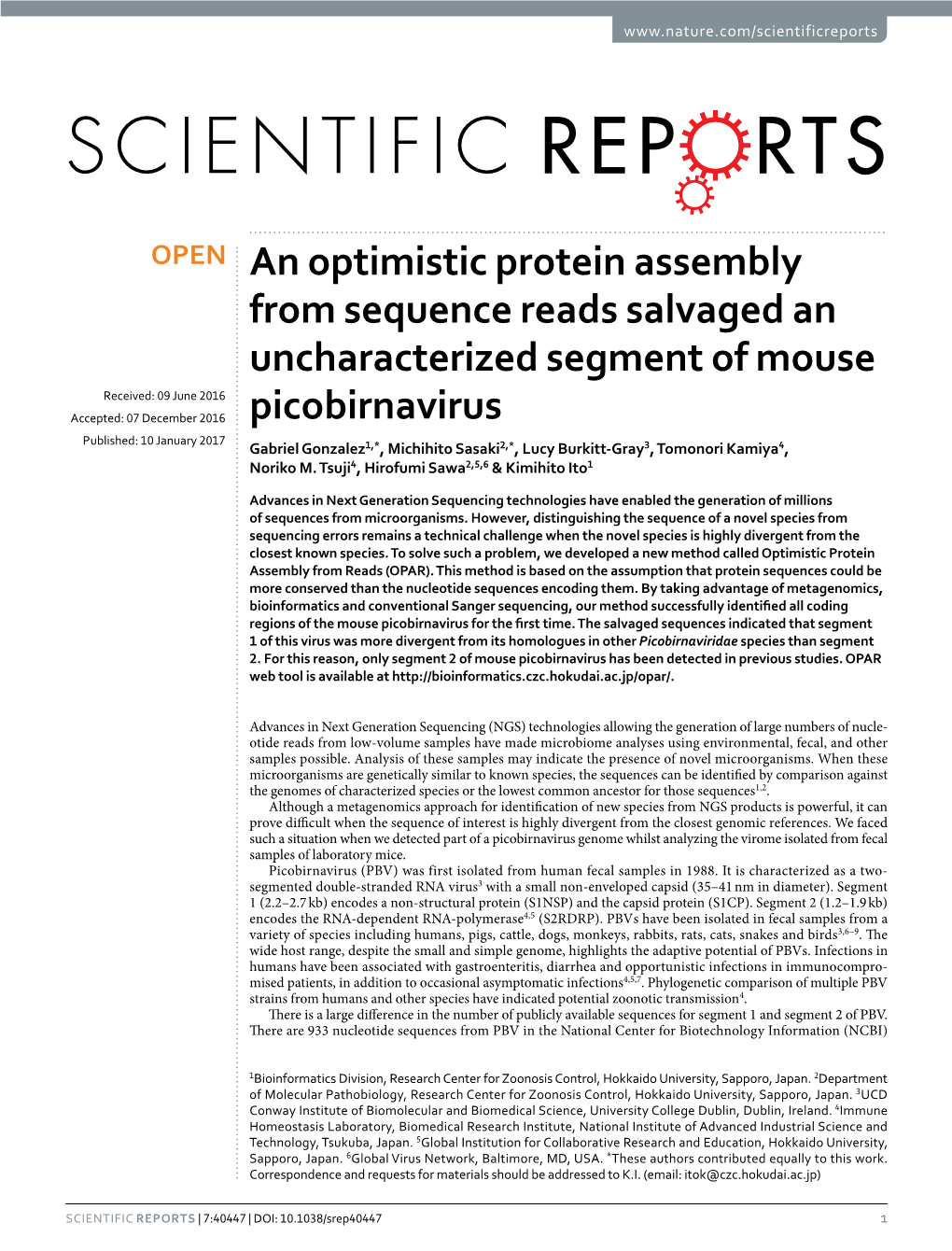 An Optimistic Protein Assembly from Sequence Reads Salvaged An