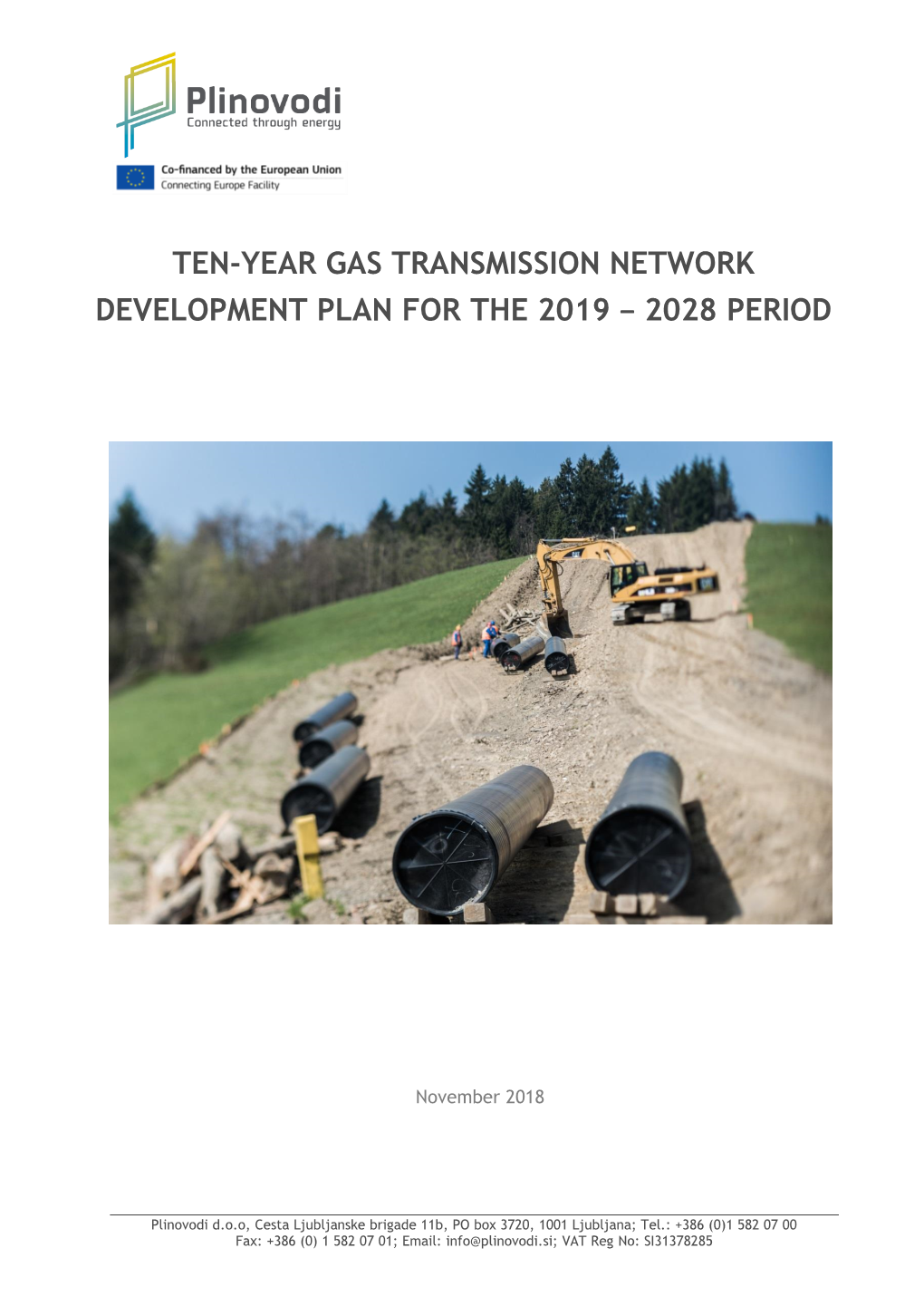 Ten-Year Gas Transmission Network Development Plan for the 2019 − 2028 Period