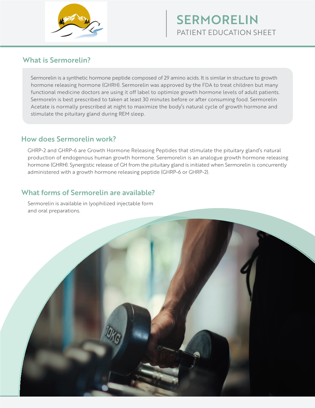 Sermorelin Patient Education Sheet