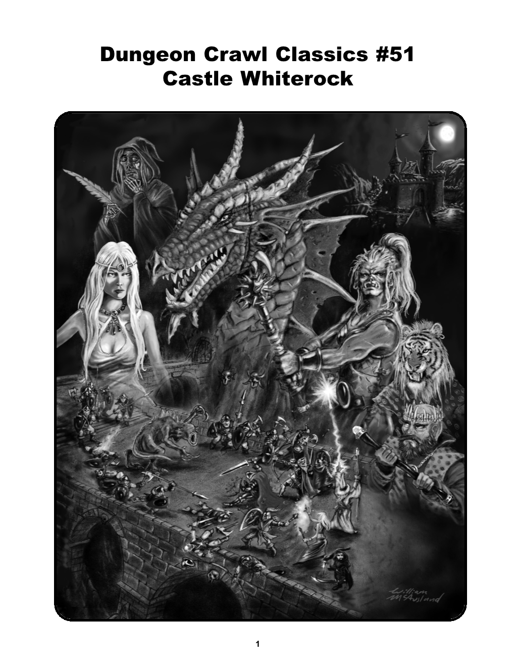 Dungeon Crawl Classics #51: Castle Whiterock