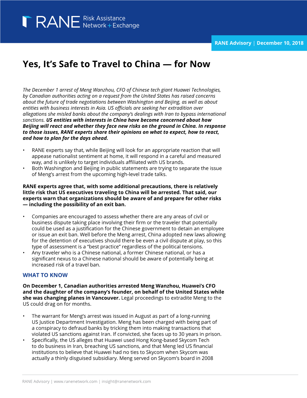 Yes, It's Safe to Travel to China — For