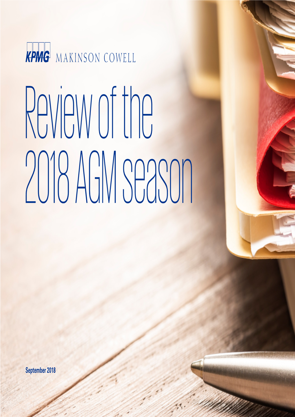 Review of the 2018 AGM Season