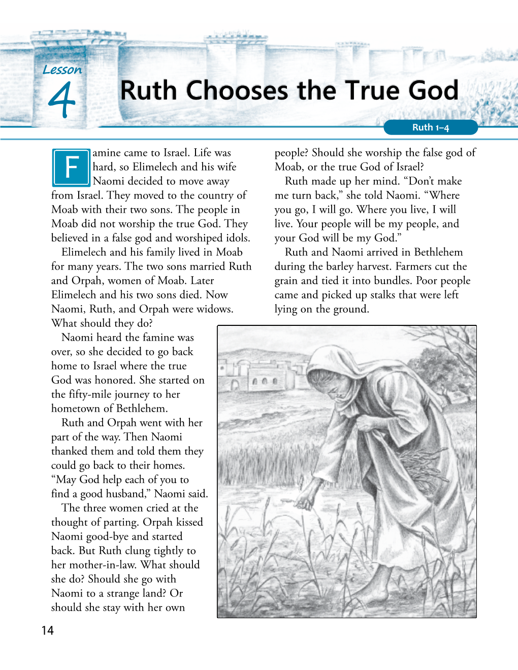 Ruth Chooses the True God