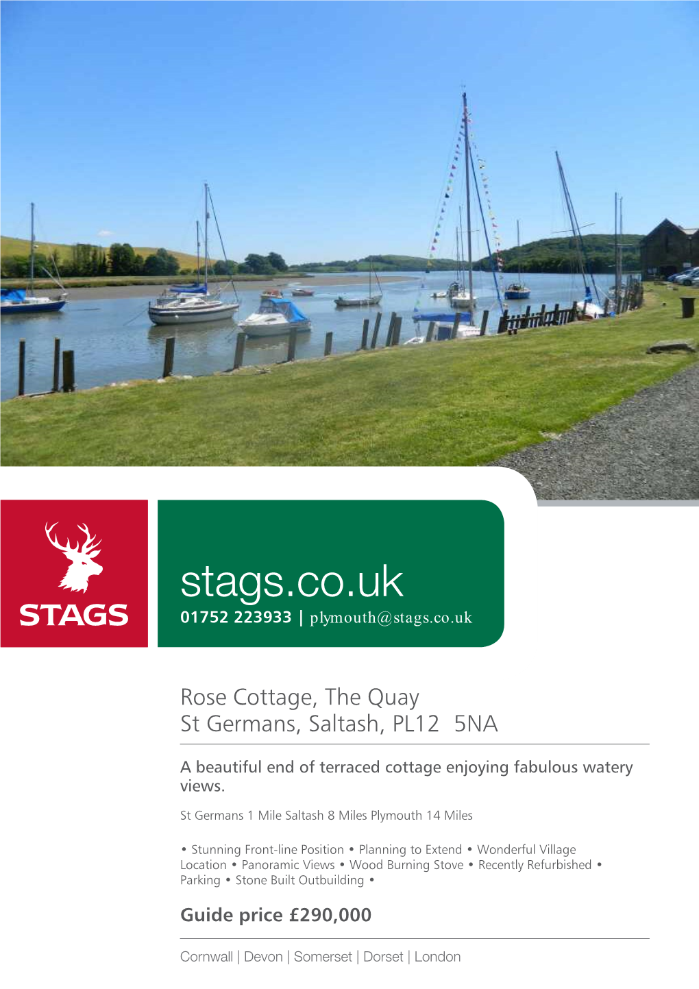 Stags.Co.Uk 01752 223933 | Plymouth@Stags.Co.Uk