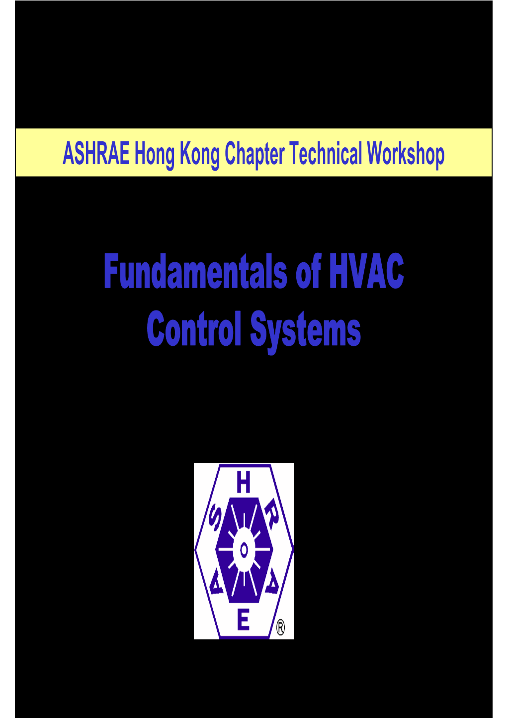 Fundamentals of HVAC Control Systems