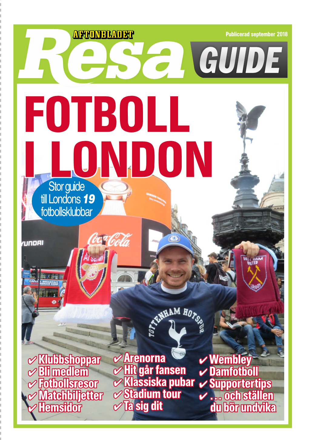 Stor Guide Till Londons 19 Fotbollsklubbar