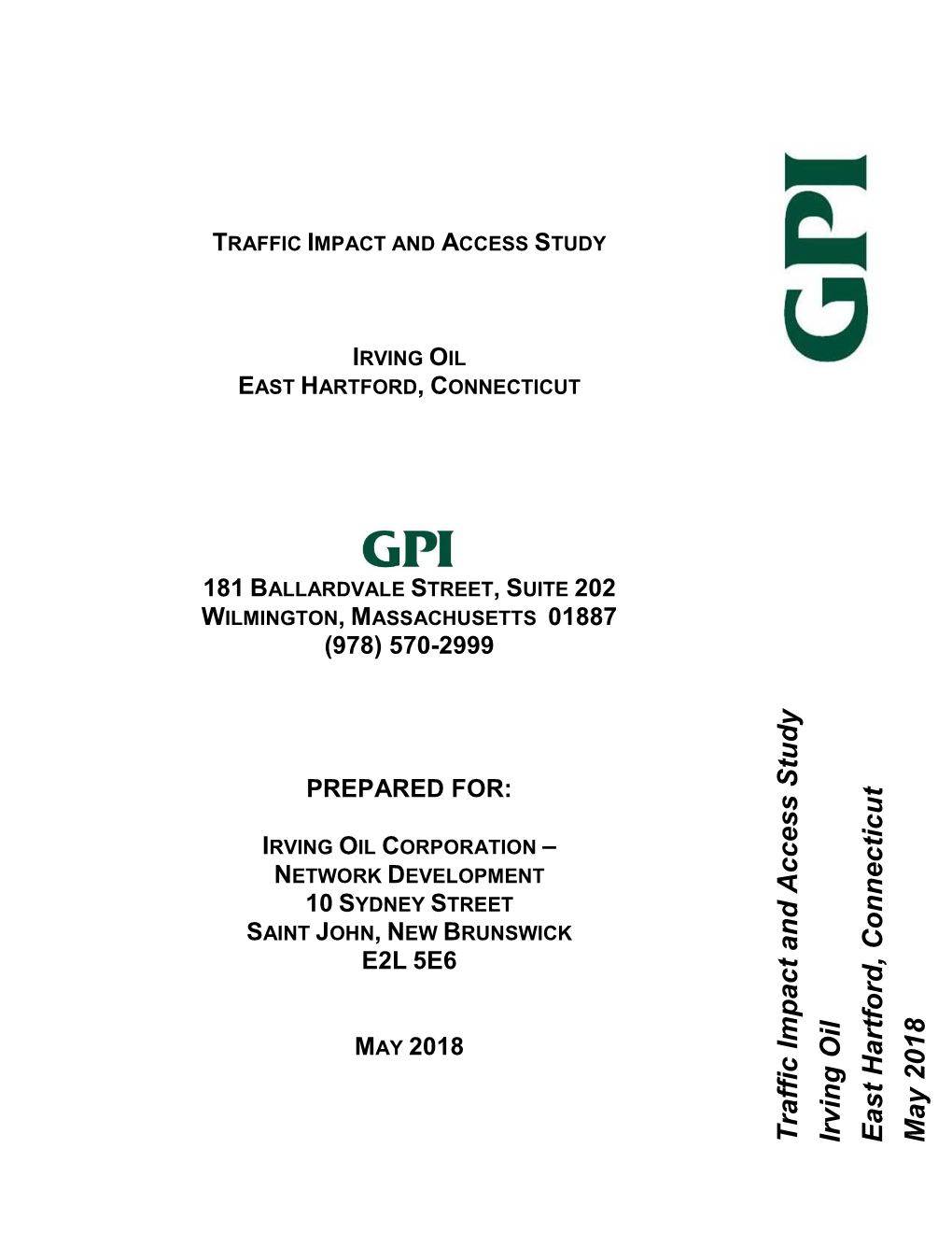 Traffic Impact and Access Study