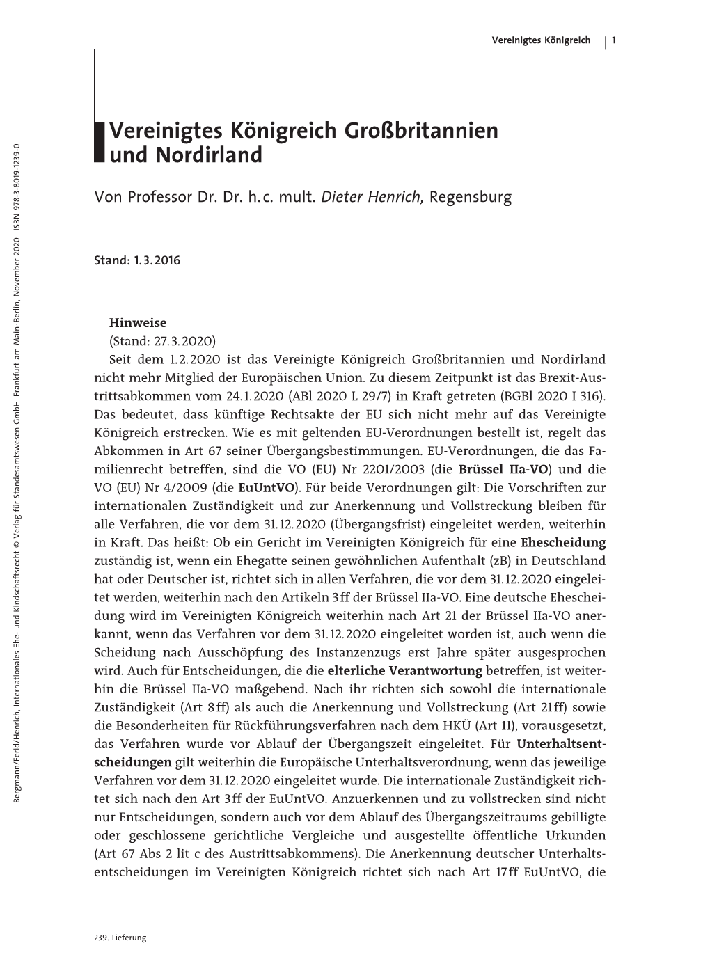 Vereinigtes Königreich Großbritannien Und Nordirland