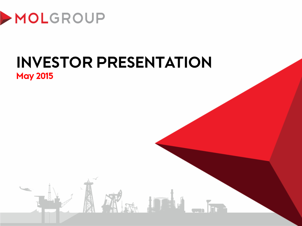 INVESTOR PRESENTATION May 2015